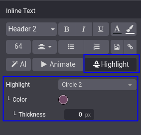 Odoo 17: Text highlight effects