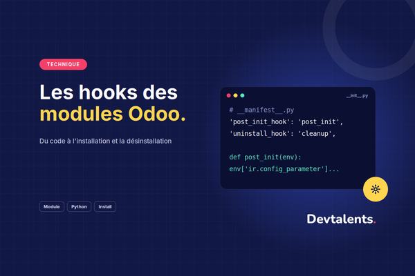 Les hooks pour les modules Odoo