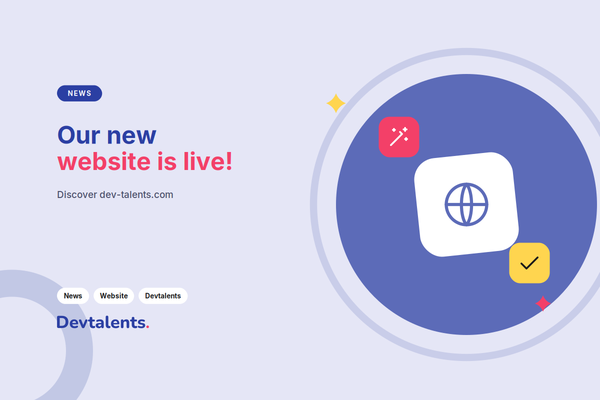 
                The launch of our new website!
            