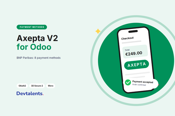 Axepta BNP Paribas V2 for Odoo: Payment Methods, Wero and Moving from V1
