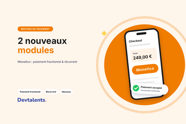 Paiement fractionné et récurrent Monetico pour Odoo : payer en 3 fois et renouveler les abonnements automatiquement