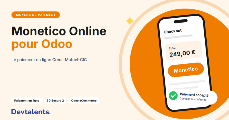 Monetico Payment Provider - module Odoo